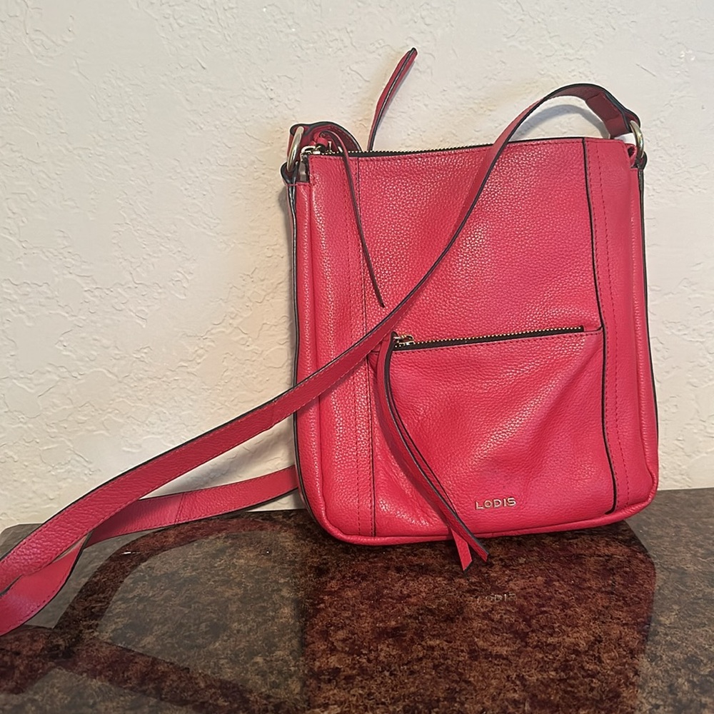Red LODIS bag - Picture 3 of 6